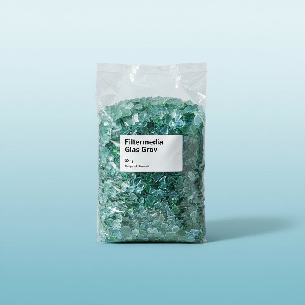 Filtermedia glas grov 20 kg