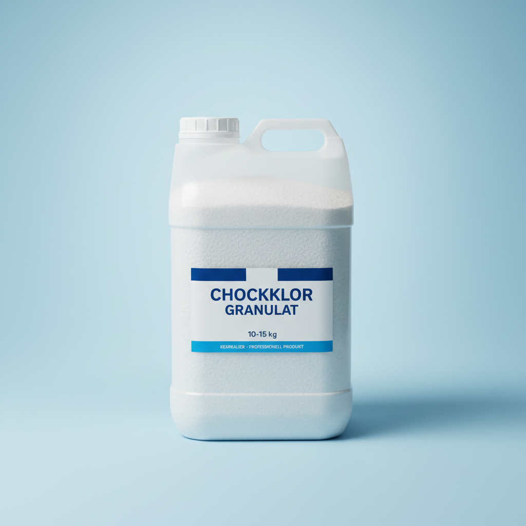 Chockklor granulat 10–15 kg