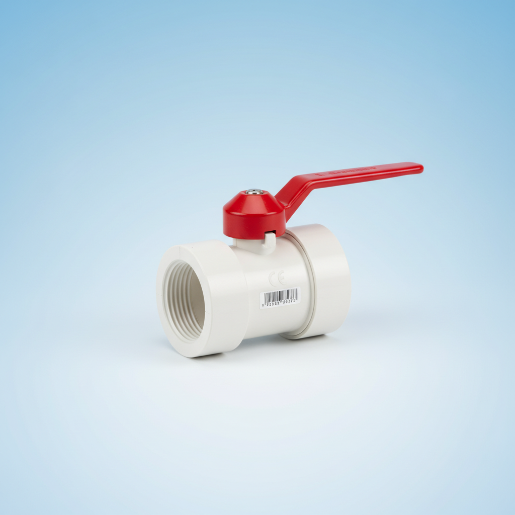 PVC Kulventil 50 mm