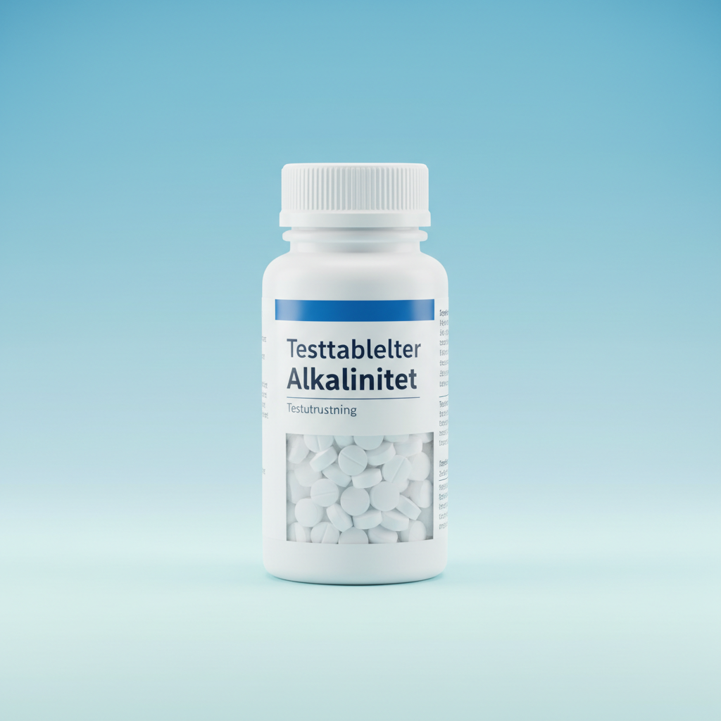 Testtabletter alkalinitet